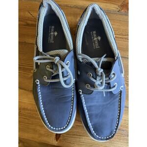 Margaritaville Shoes Mens Size 12 Palm Boat Lace Up Comfort Blue Comfort